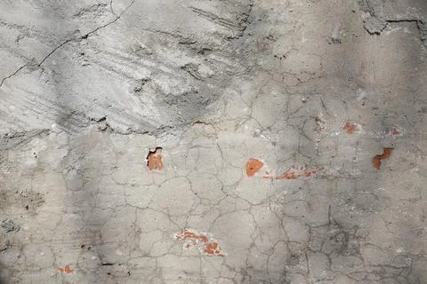 Destroyed wall. Stock Photos