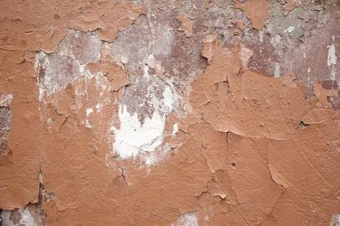 Destroyed wall. Stock Photos