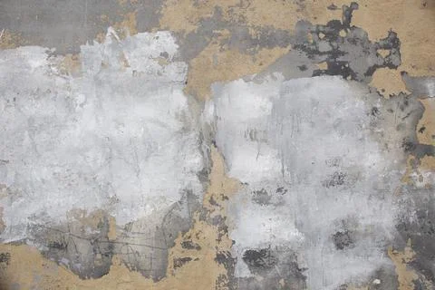 Destroyed wall. Stock Photos