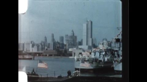 Destroyers in Chicago 1959 Stock Footage 290919833