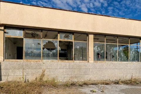 Destroying buildings Stock Photos