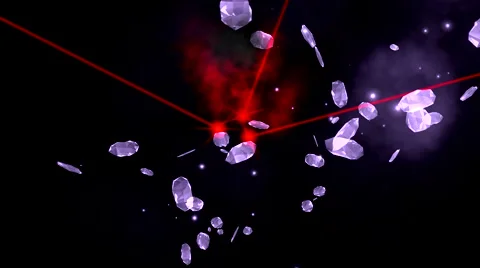 Destruction of diamond by heating Stock Footage 68615276