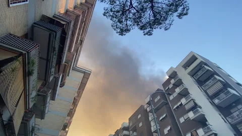 Destruction of environmental ecosystem due to global warming and climate change Stock Footage 203815397