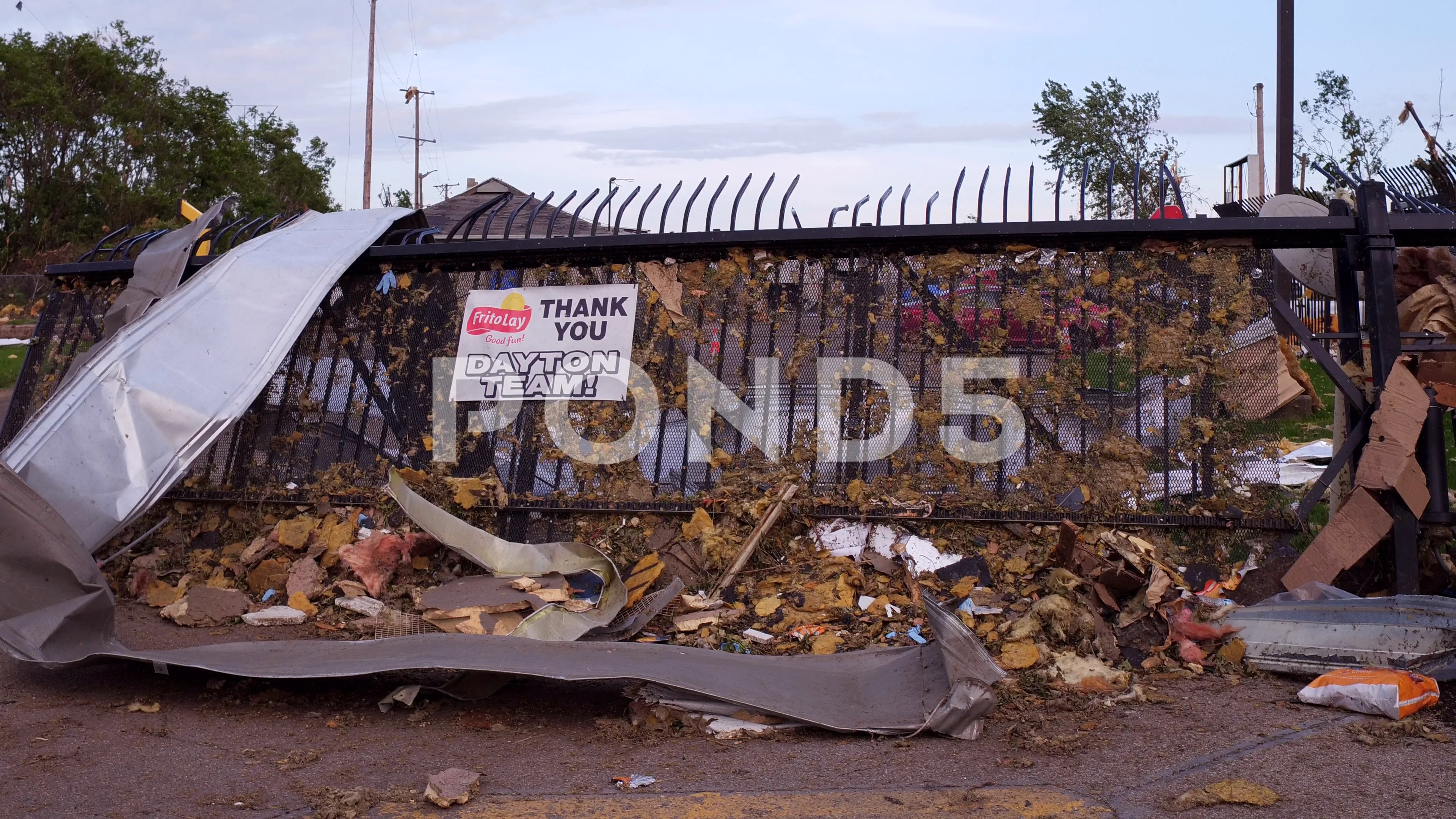 Destruction At Frito Lay Factory After T... | Stock Video | Pond5