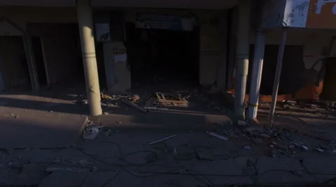 Destruction at Manta's Ground Zero Stock-Footage 63614877