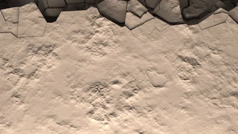 Destruction of stone surface Stockbeeldmateriaal 156755318