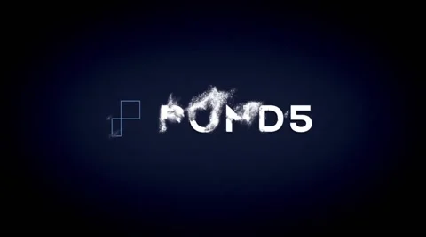 Destruction text particles Stock After Effects