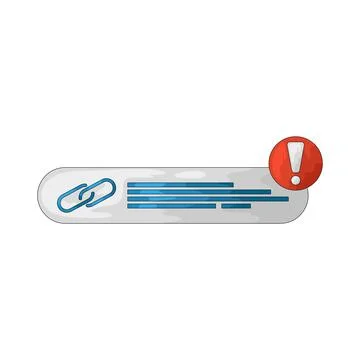 Detach file illustration Stock-Illustration