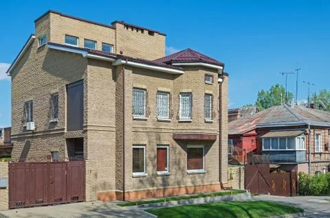 Detached house Stock Photos
