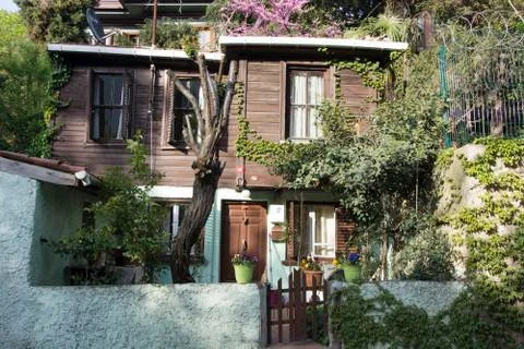 Detached house Stock Photos