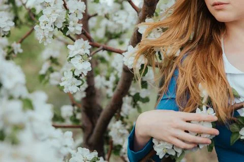 Detachment with nature. Stock Photos