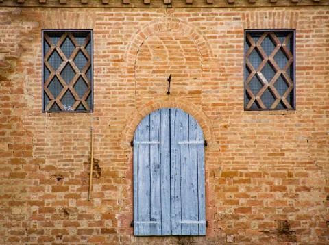 Detail of ancient windows Stock Photos