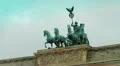 Detail of the Brandenburg Gate HD Footage