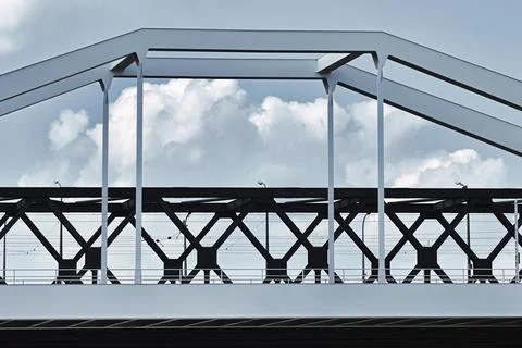 Detail of a bridge Foto stock