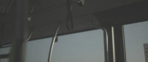 Detail Of Bus Handle Stock-Footage 154792883