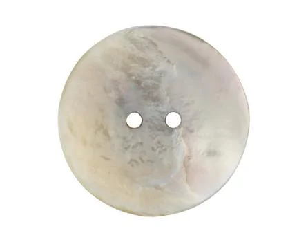 Detail of the button on white background Stock Photos
