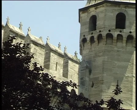 Detail of castle Video stock 944345