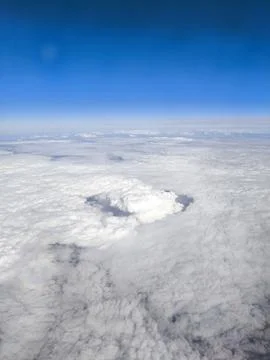 Detail of clouds with sky Fotos Stock