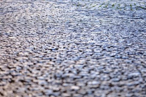 Detail of cobblestone path Stock Photos