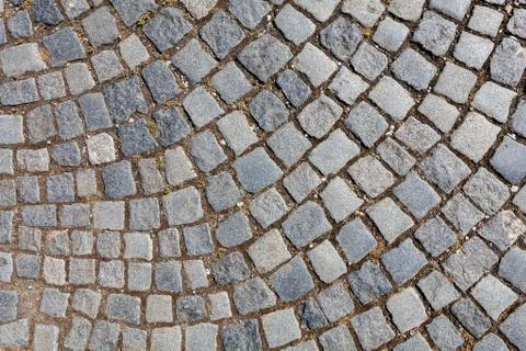 Detail of cobblestone path Foto stock