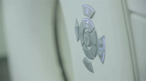 Detail of Computerized Tomography CT MRI Scanner machine. No people 库存影片 67113465