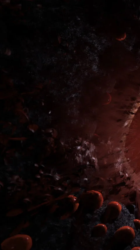 Detail of a dark surface with bright light in an underground setting Stock Footage 332211659