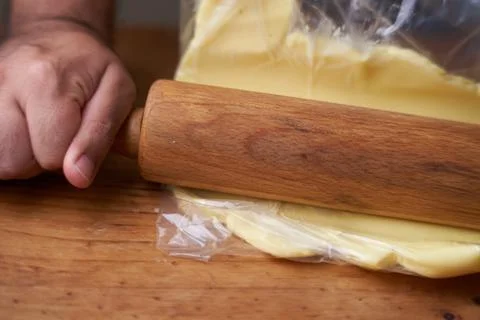 Detail drawing of kitchen roller Stock Photos
