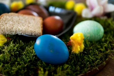 Detail of easter decoration Foto stock