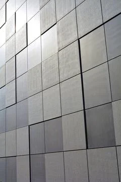 Detail of the facade of the main state archive in Magdeburg Stock Photos