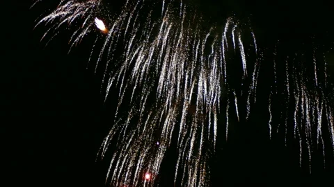 Detail of fireworks. Stock Footage 108722085