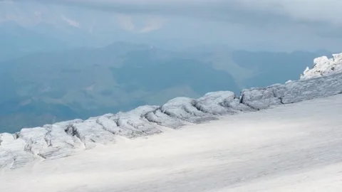 Detail of glacier Stock Footage 208124285