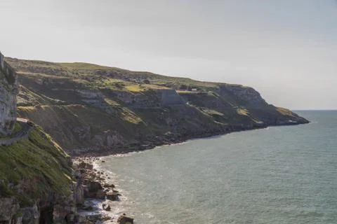 Detail of Great Orme head. Stock Photos