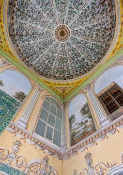 Detail of Harem Ceiling Stock Photos