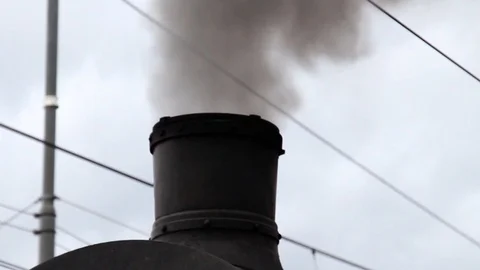 Detail Historical steam engine train locomotive Stock Footage 88269735