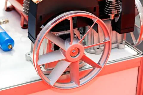 Detail of industry engine Stock Photos