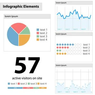 Detail infographic vector illustration 스톡 일러스트