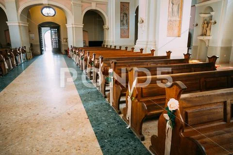 Detail of Interior Cathedral of Saint Virgin Mary in Minsk, Bela Stock Photos