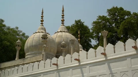 Detail of Islamic domes architecture. Video stock 107669750