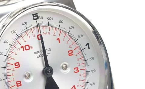 Detail of kitchen scale Stock Photos