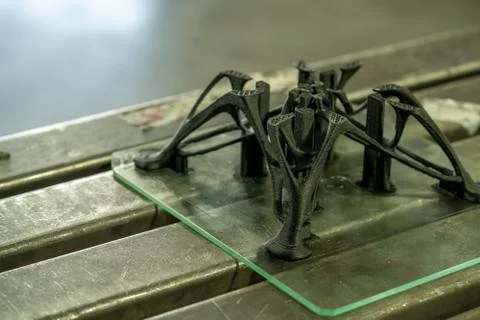 Detail made on a 3D printer High quality Stock Photos