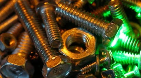 Detail of the mechanism Stock Footage 10789563