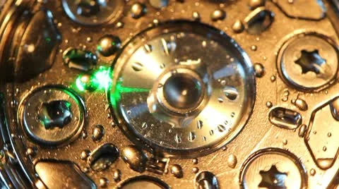Detail of the mechanism Stock Footage 10789645