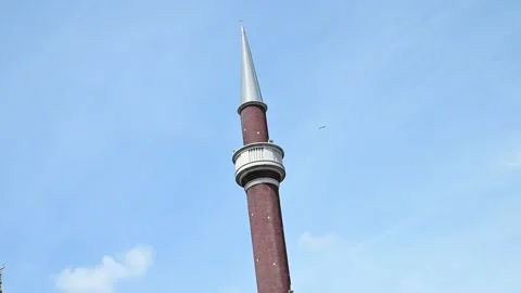 Detail At The Mosque Aya Sofya At Amsterdam The Netherlands 24-5-2022 Stock Footage 196977377
