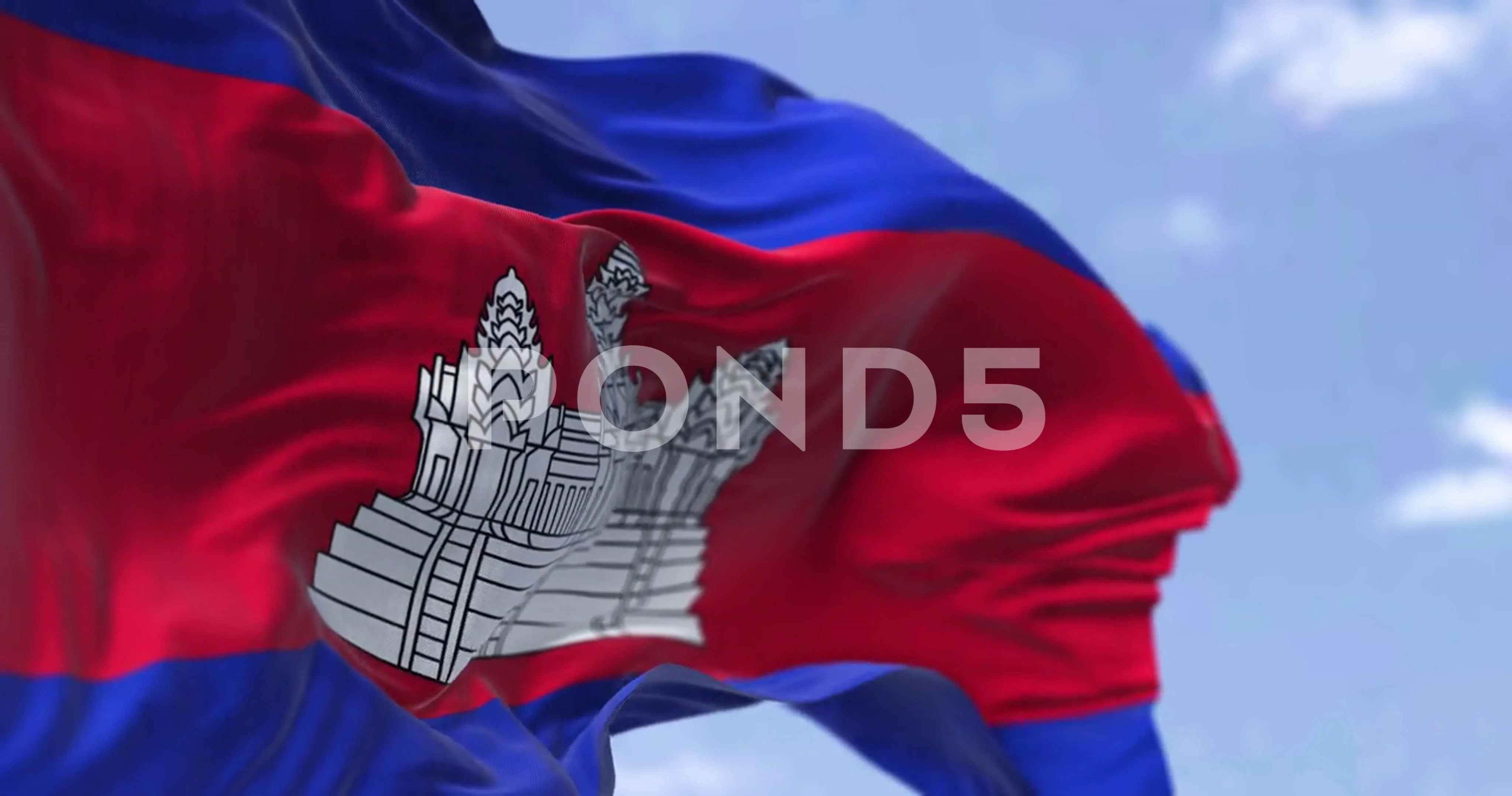 The National Flag of Cambodia