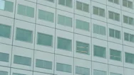 Detail Of An Office Building Stock Footage