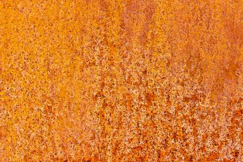 Detail of orange rust Stock Photos