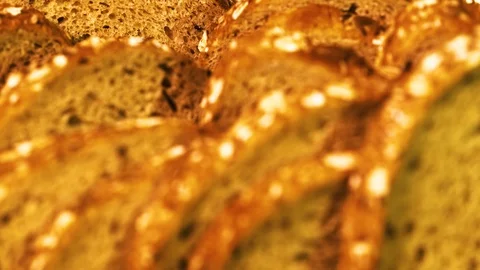Detail of pastry close up Stock Footage 101965020