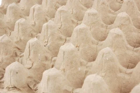 Detail the pattern of the egg carton Foto stock