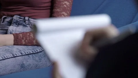 Detail of psychological session Video stock 71891138