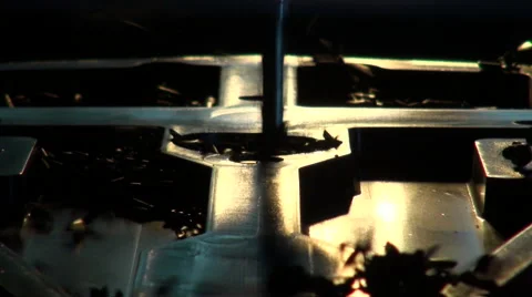 Detail PVC Milling Machine Stockbeeldmateriaal 65428720